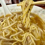 一寸亭 - つゆを纏わり付かせた麺の美味しさを堪能する。