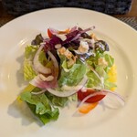 Trattoria Ruzzo - セットのサラダ