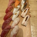 寿司 牡蠣 新宿スシエビス - 