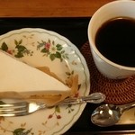 あいんコーヒーハウス - 料理写真:レアチーズセット