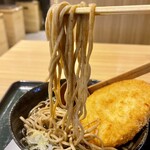 ラム新YOKOHAMA - 大判コロッケそば アップ