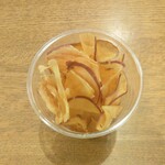 おいもの恵比壽屋 - 焼きさつまいもチップス (税込)500円 ※開封後上から (2025.12.21)
