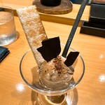 焼鳥 とこしえ - チョコレートとレバームース ◎