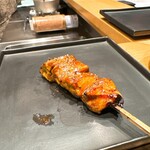 焼鳥 とこしえ - 白レバー ◎うんまぁー！