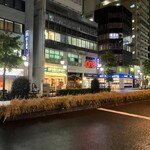 江戸一 - いつもの店頭の灯り