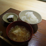 もり山 - 2014.12）ご飯