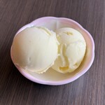 ガーデニア(ホテルマイステイズプレミア成田) - おかわり　国産ゆずシャーベット