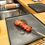 焼鳥 とこしえ - 背肝 ○