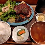 食堂 ヨリミチ - 限定10食 厚すぎるジンジャーポーク 1550円