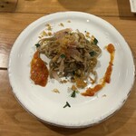 Ciao!oyamadai - 地金目鯛・自家製カラスミ（蕎麦粉のパスタ！）