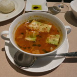 ノーザンテラスダイナー - クラムチャウダーマンハッタンスタイル