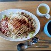 キッチン エムズ - ⑨タコライスとホット珈琲