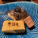 古稀庵 - 朝食の焼き物