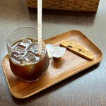 バルバルキッチンアメリ - 食後のアイスコーヒーS(¥300)