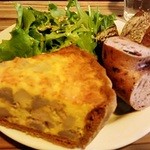 パーラー江古田 - 鶏と里芋のキッシュセット