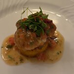 アルポルト - アルポルト(サフラン焼きリゾット たらの白子ソテー)