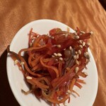 焼鳥あかぎ - イカニンジン（金時人参、ゲソ）