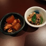 酒と中華 螢火 - お通し各種