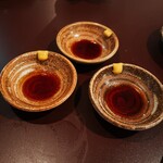 酒と中華 螢火 - 肉しゅうまいのタレ