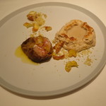 フロリレージュ - フォアグラのソテーと小布施産和栗のスフレ2