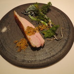 フロリレージュ - 和歌山産紀州赤鶏のローストとそのサラダ仕立て1