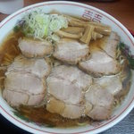 肉煮干中華そば 鈴木ラーメン店 - チャ－シュ－麺大盛