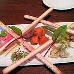 カネ保水産 - 2014.12　前菜