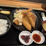 とりとワイン宇都宮 - ミックス定食