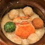 日本料理 かしづき - セイコガニご飯。