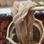 日本料理 かしづき - にゅうめん、カニ出汁。