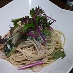 カネ保水産 - 小エビとしらすのペペロンチーノ