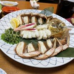 札幌蟹本家 福岡那之川店 - 毛蟹様　姿茹で　蟹味噌最高❗️