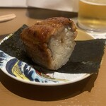 めしや 白虎 横浜 - お通しうなぎの巻きずし