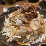 めしや 白虎 - 豚しゃぶサラダ　～自家製XO醤胡麻タレ～