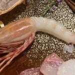 めしや 白虎 - 海老さんがでっかいのよ～