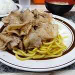 洋庖丁 - からし焼定食（大盛）1,150円