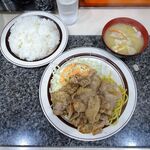 洋庖丁 - からし焼定食（大盛）1,150円