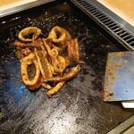 月島もんじゃ おこげ - 肝醤油バター　旨味極まる