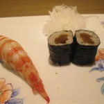 鮨処 音羽別館 - 車海老とかんぴょう巻