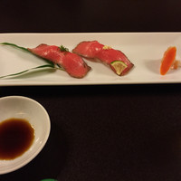 人形町今半 新宿第一生命ビル店 - 肉寿司