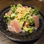 薬膳ハリハリ鍋ごんじゅ - 金柑サラダ