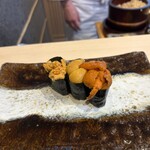 THE SUSHI TOKYO 旬 - 締めのウニ３貫
