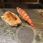 まき田鮨 - 穴子、海老