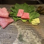 まき田鮨 - 鰤、まぐろ