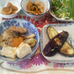 繚乱 - 大豆ミート豆腐定食