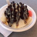 Waiola Shave Ice - アズキボウル＋モチボウル スモールサイズ(税込＄5.5)