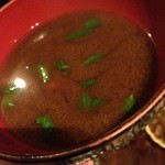 和食　貴山 - 赤出汁