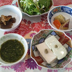 繚乱 - 二色豆腐定食