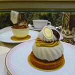 ラデュレ - モンブラン和栗、ティラミス