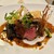 アデニア - 料理写真:国産牛ヒレ肉のグリル／マッシュドポテトとトリュフのソース／イノシシの燻製グリルを添えて